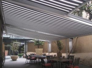 Wholesale Aluminum Garden Waterproof Awning Motorized Retractable Conservatory from china suppliers