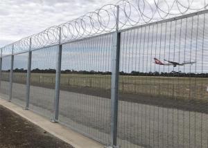 Wholesale 2.4m Airport Prison Anti Climb 358 Welded Mesh Security Fencing from china suppliers