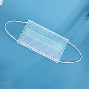 Wholesale Antiviral 3 Ply Face Mask Meltblown Filter Inside Good Air Permeability from china suppliers
