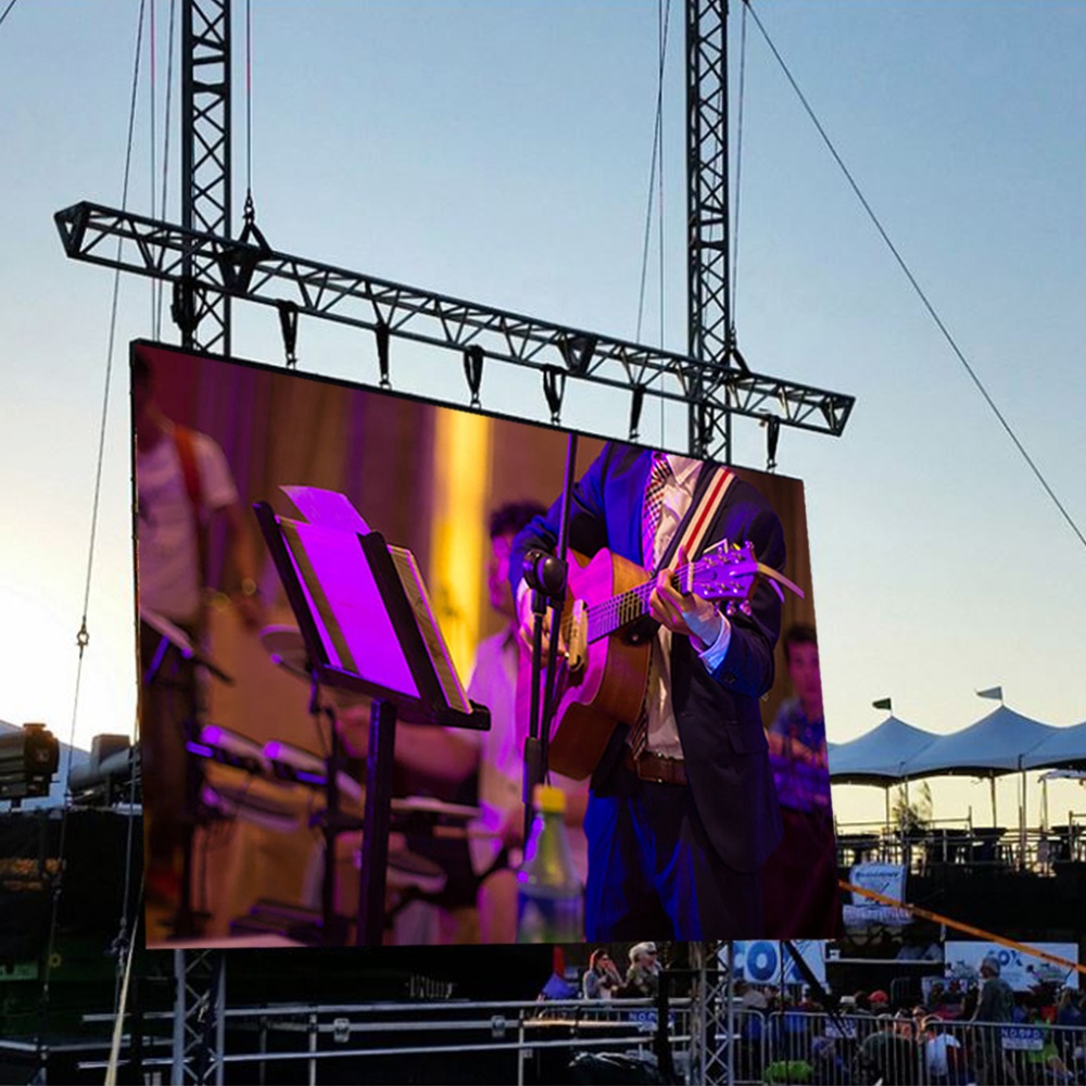 Hongwei 4k Rental Use LED Panel Displays For Stage Background P4.8 P3.9 P2.9mm