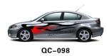 Reflective Car Body Sticker QC-098E / Water Proof Car Body Sticker