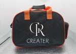 Orange Lightweight Motorcycle Helmet Backpack , Motorbike Helmet Carry Bag