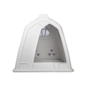 Wholesale 220*145*145cm White Dairy Calf Hutches Perfect for Your Farming Needs from china suppliers