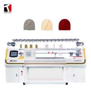 Wholesale 1.2m/S High Speed Hat Knitting Machine Double System 18 Needles from china suppliers