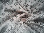 Emobssed 100% Polyester Jacquard Velvet Fabric , Upholstery Sofa Fabric