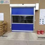 Airtight High Speed PVC Roll up Doors for Industrial Plant Hygienic Areas