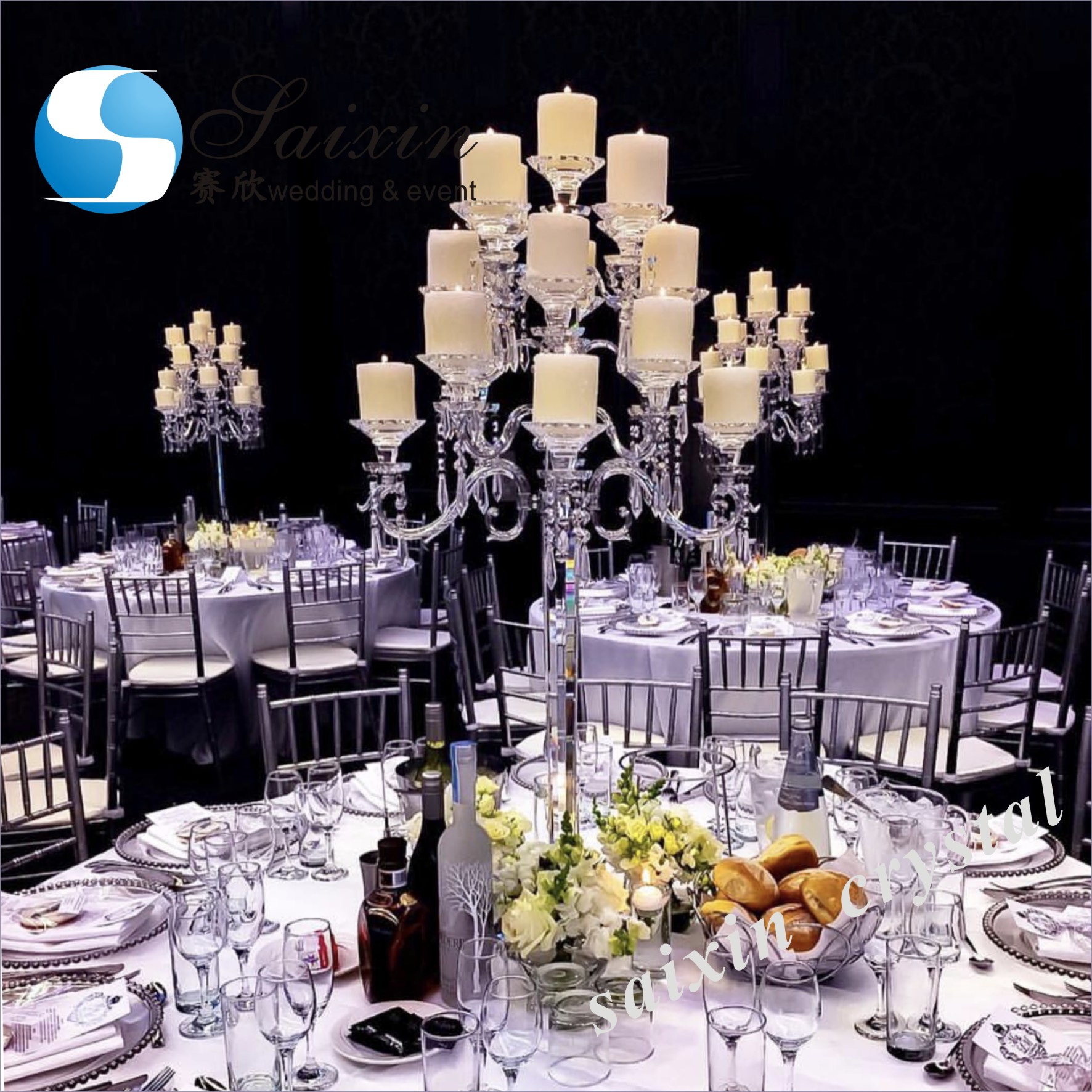 ZT-439 gold metal decoration flower arrangement stands for wedding hall