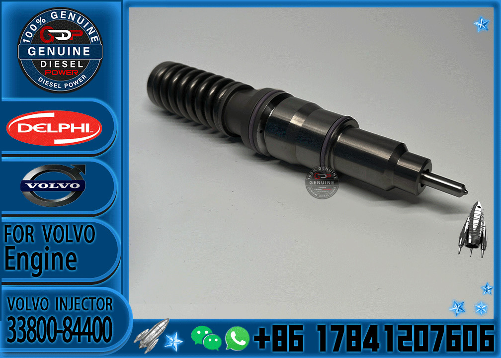 Diesel Injector BEBE4C09001 33800-84400 3380084400 BEBE4C09101 For HYUNDAI D6CB
