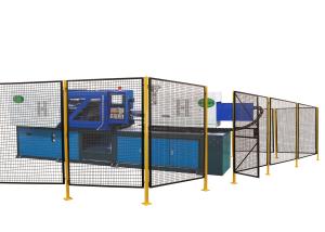 Wholesale Industrial Machine Guarding , Perimeter Safety Guarding For Package Equipment Protector from china suppliers