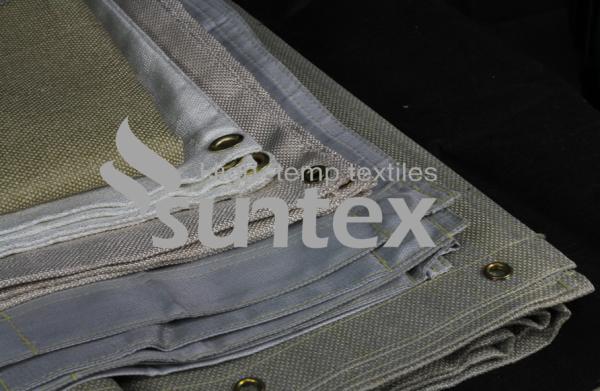0.4 mm Welding Blanket Roll Welding Blanket Fireproof Heat Resistant Flame