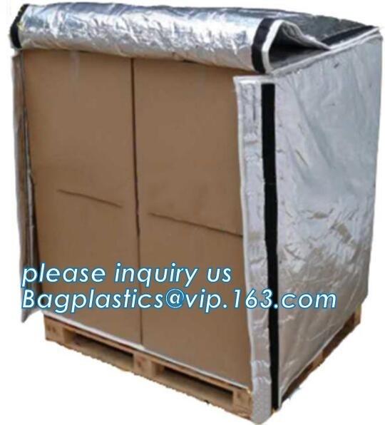 Mositure Barrier Waterproof Thermal Pallet Cover Thermal Insulated Pallet Cover