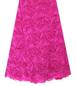 Wholesale China factory price high quality embroideries guipure lace fabric for nigerian wedding from china suppliers