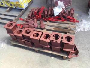 Wholesale Casting Container Trailer Twist Locks Red Container Chassis Twist Lock from china suppliers