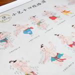 Scroll Wall Traditional Chinese Medicine Chart For Office And Family