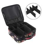 Zipper Closure Cosmetic Travel Organizer Bag For Women