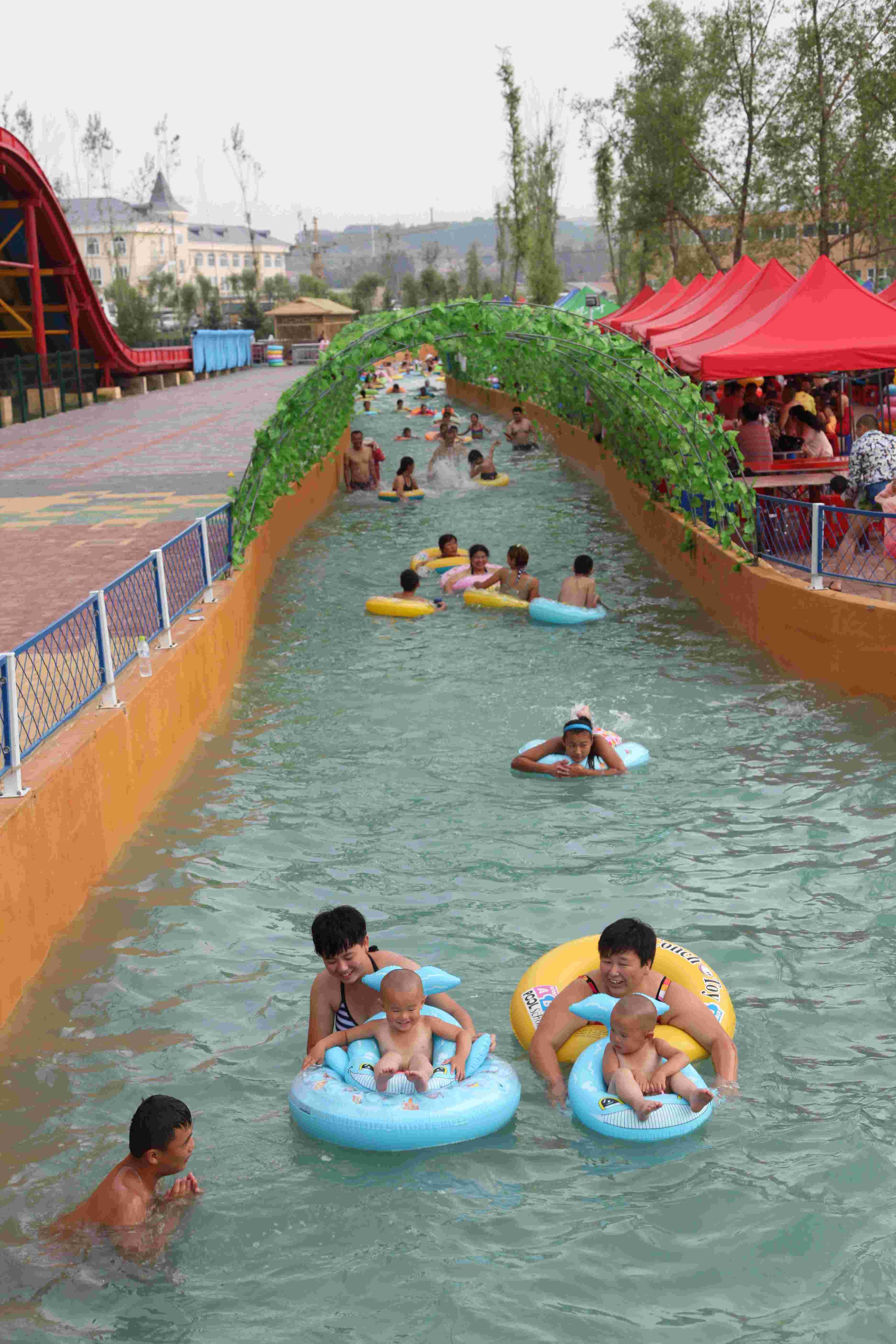 Recommending Equipment Water Park Lazy River Construction PLC Control for Aqua Park