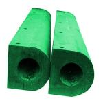 Anti Corrosion Superior D Type Fenders Pile Protectors Quay Wall Fenders Rubber