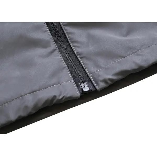 2023 New Comprehensive High Reflective Safety Jacket 100% Reflective Long Sleeve Windproof Clothing