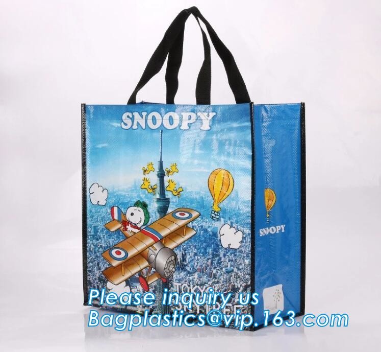 Promotional Cheap Polypropylene Die Cut Laminated TNT Tote PP Woven Shopping Bag,Europe Standard bopp Laminated China PP