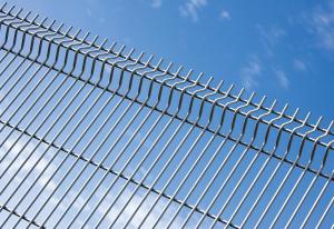 Wholesale 1m Length Steel Garden Fence Panels , 3.5mm Diameter Galvanized Mesh Wire Fencing from china suppliers