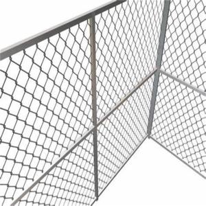 Wholesale Pvc Coated / Galvanized 10 Gauge Chain Link Fencing Anti Rust from china suppliers