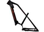 CX Mid Drive Electric Bike Frame Black Color Lightweight 148 X 12 Thru - Axle