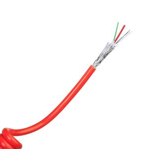 Wholesale Medical Equipment XLPE Insulation PUR Silicone Spiral Coiled Power Spring Robot Cable from china suppliers