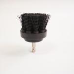 45g 2 Inch Black Hardness Drill Cleaning Brush For House Cleaning And Car Wheel