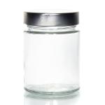 Heat Resistance Round 45ml 5Oz 6Oz 8Oz Hermetic Glass Storage Jar Food Storage