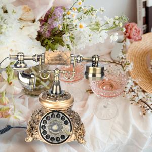 Wholesale Classic Wedding Phone Guest Book Retro Craftsmanship Audio Wedding Guestbook For Couples from china suppliers