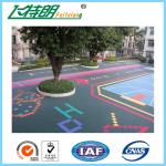 Anti Static Outdoor EPDM Rubber Flooring Mat for Playground / Gym Room / Running