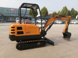 Wholesale Compact Mini Crawler Excavator With 310mm Blade Cutting Depth 2200kg Bucket 0.1-0.3cbm from china suppliers