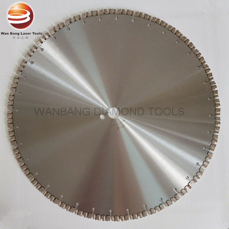 U Turbo Segments 500mm Reinforced Concrete Cutting Blades