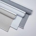 100% Polyester Blackout Roller Blinds Fabric Cordless Roller Shades For Windows