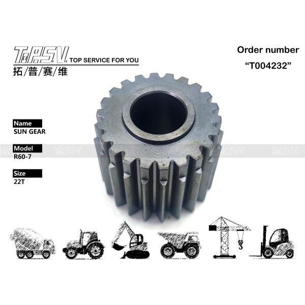 Heavy Duty EC140B Excavator Sun Gear Swing 2Stage SA7118-23390 For Hydraulic