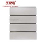 Cellular PVC Easy Cleaned Grey Slatwall Panel For Garage