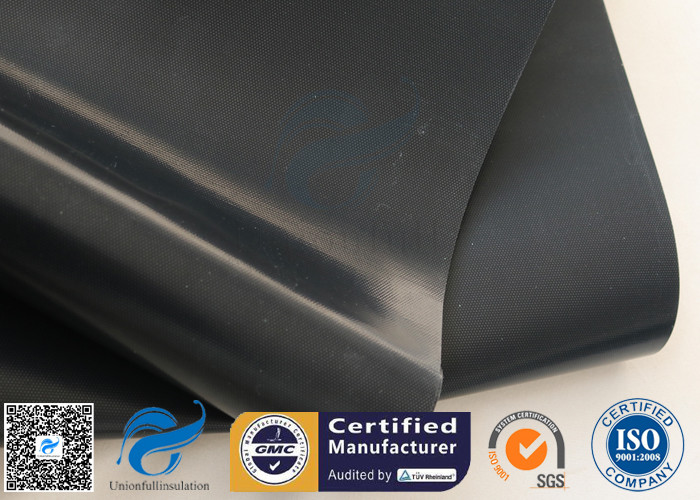 Food Grade FDA 0.2MM Black Non Stick Silicone Baking Mat PTFE Coated