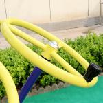 Ground Mounted Outdoor Fitness Equipment For Backyard Antifade Anticrack