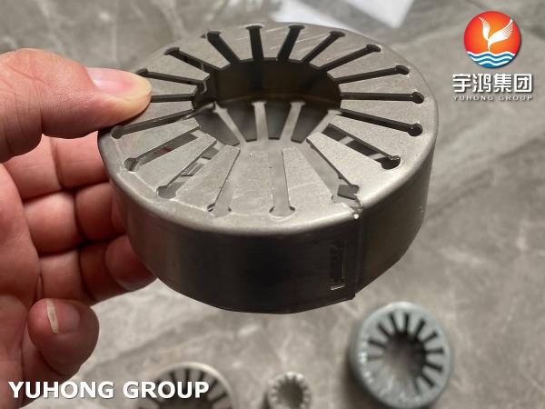 Round Hexagonal Octagonal Carbon Steel Fin Tube Clamps SGCC FB Galvanized