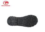 Smooth Leather Sport Safety Shoes , Comfortable Lightweight Steel Toe Sneakers