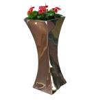 Custom gold metal wedding flower stand pot wedding decoration