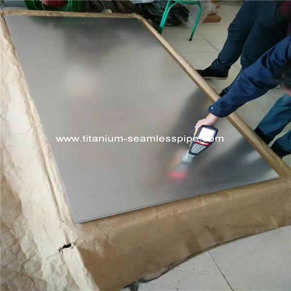 ASTM B265 hot rolled gr5 ti6al4v titanium sheet metal titanium plate price per kg for sell