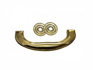 Wholesale 20 * 6.5 Cm Plastic Coffin Fitting Funeral Coffin Accessories HP033 Golden Color from china suppliers
