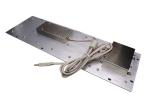 PS2 5VDC SS304 Industrial Metal Keyboard Rack Mount With Touchpad
