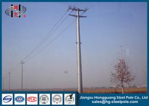 Wholesale 69KV Hot Dip Galvanized Electric Steel Tubular Pole for Electrical Line from china suppliers