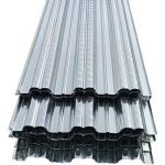 Corrugated Floor Decking Sheet Durable Stainless Steel Metal Building Material