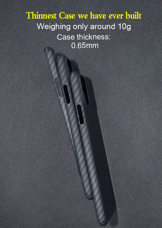 Ultra Light Wireless Charging Aramid iPhone 11 Case