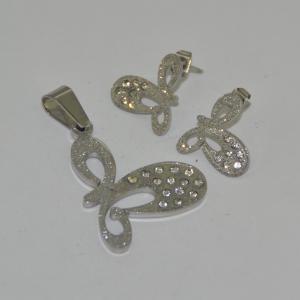 Wholesale High Quality Stainless Steel Jewelry Set LUS166-1 from china suppliers
