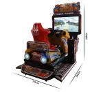 46 Inch Oem/Odm Racing Game Machines For Game Center / Kid'S Playground