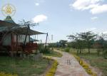Prefab Tent house 5X5 Meters Safari Glamping Canvas Tents For Outdoor Adventure